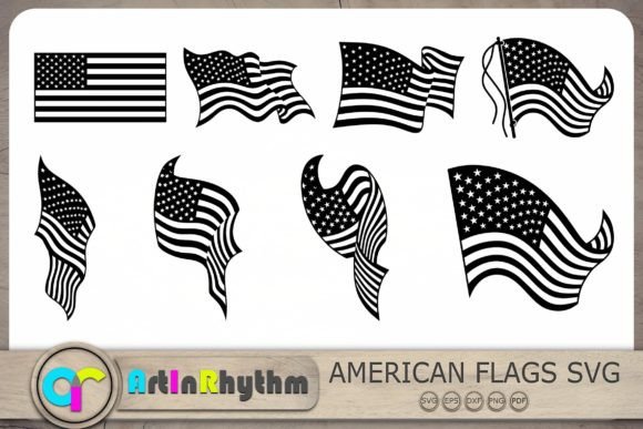 Download American Flag Svg Bundle, US Flags Svg - Premium Resources