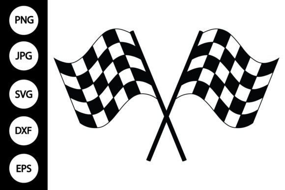 Download Checkered Racing Flags SVG - Flags Collection